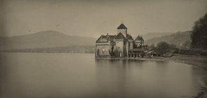 Château de Chillon by Adolphe Braun