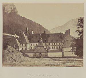 Convent of the Grande-Chartreuse by Adolphe Braun