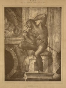 Vatican Palace, Sistine Chapel, Michelangelo by Adolphe Braun