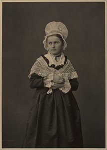 Woman in Lorraine Dress, c. 1860s-70s