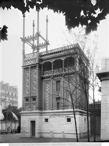 Phoenician House, Universal Exhibition, Paris, 1889 by Adolphe Giraudon