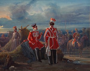 The Crimean Tatar Life Guard Squadron by Adolphe Ladurner