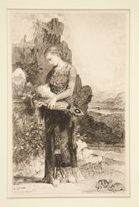 Daughter of Thrace Carrying the Head of Orpheus