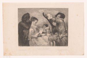 Musical Company by Adolphe Lalauze