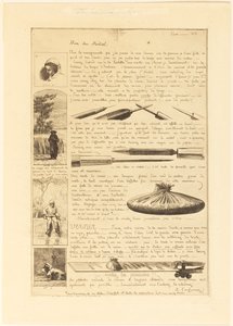 Letter on the Elements of Etching, Page 1 by Adolphe Martial Potemont