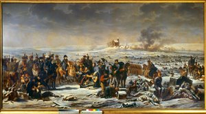 Campaign of Prussia and Poland: Napoleon I on the Battlefield of Eylau 9/02/1807 by Adolphe Roehn
