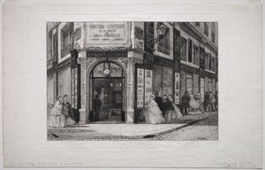 Headquarters of the Société des Aquafortistes by Adolphe Théodore Jules Martial Potémont