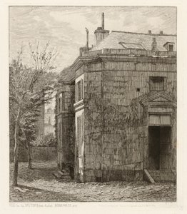 Rue de la Victoire (70). Hôtel Bonaparte by Adolphe Théodore Jules Martial Potémont