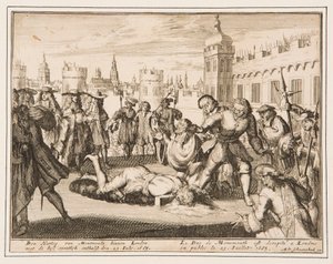 The Execution of the Duke of Monmouth by Adriaan Schoonebeek