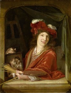 A Young Painter by Adriaan van der Werff