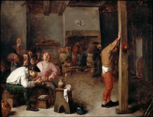 Interior of an Inn by Adriaen Brouwer