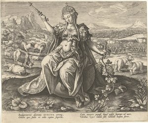 Europe (series title: The Four Continents) by Adriaen Collaert