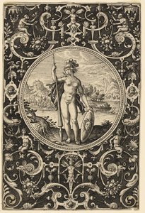 Minerva by Adriaen Collaert