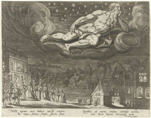Night (The Four Times of the Day) by Adriaen Collaert