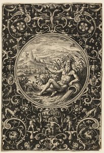Neptune as a River God, plate two from The Judgment of Paris