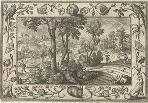 Weeds Among the Wheat by Adriaen Collaert