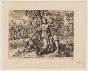 Sight, from The Five Senses by Adriaen Collaert
