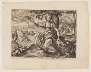 Touch, from The Five Senses by Adriaen Collaert
