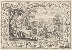 Sending of the Apostles by Adriaen Collaert