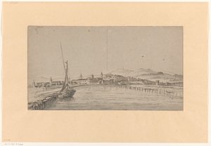 View of a Town in the Tiber Valley by Adriaen Honich