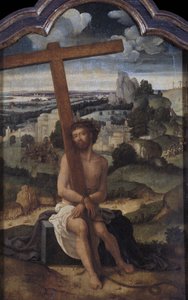 The Man of Sorrows by Adriaen Isenbrandt or Isenbrant