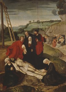 The Lamentation over Christ by Adriaen Isenbrandt or Isenbrant