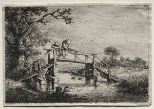 The Anglers by Adriaen Jansz. van Ostade