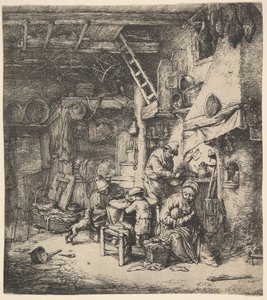 The Family, 1647 by Adriaen Jansz. van Ostade