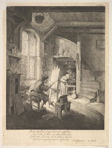 The Painter by Adriaen Jansz. van Ostade