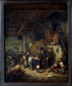 The Schoolmaster by Adriaen Jansz. van Ostade