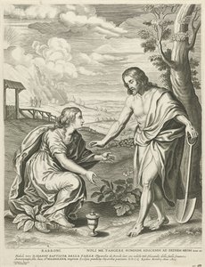 Christ Appears as a Gardener to Mary Magdalene