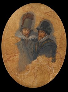 Portrait of Princes Maurits (1567-1625) and Frederik Hendrik (1584-1647)