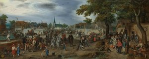 Princes Maurice and Frederick Henry at the Valkenburg Horse Fair