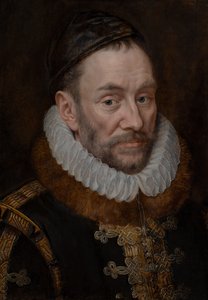 Portrait of William I (1533-1584), Prince of Orange by Adriaen Thomasz. Key