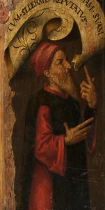 A Saint by Adriaen circle of Ysenbrandt