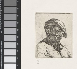 Bust of a Laughing Farmer