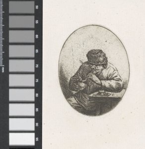 Bust of a Laughing Peasant Woman by Adriaen van Ostade