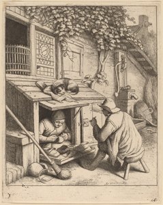 Cobbler by Adriaen van Ostade