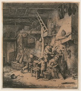 Family by Adriaen van Ostade