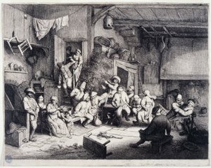 The Dance at the Cabaret (Bartsch 49)