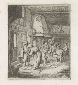 Man Pays a Woman in an Inn by Adriaen van Ostade