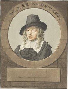 Portrait of Isaak van Ostade by Adriaen van Ostade
