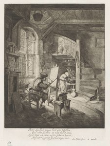 Painter in His Studio