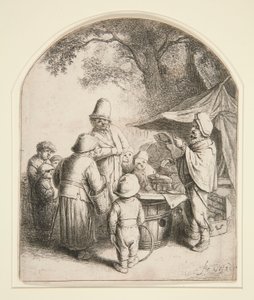 The Quacksalver by Adriaen van Ostade