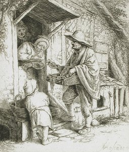 The Spectacle Seller by Adriaen van Ostade