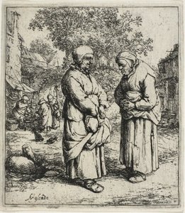 The Two Gossips by Adriaen van Ostade