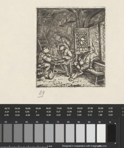 Backgammon Players in an Inn by Adriaen van Ostade