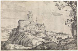 Landscape with a Castle on a Hill