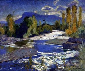 A River in the Dauphine, Afternoon