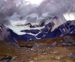Where Chavez Flew, the Simplon Pass by Adrian Scott Stokes